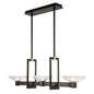 48-Inch Hand-Blown Glass Linear Pendant Light