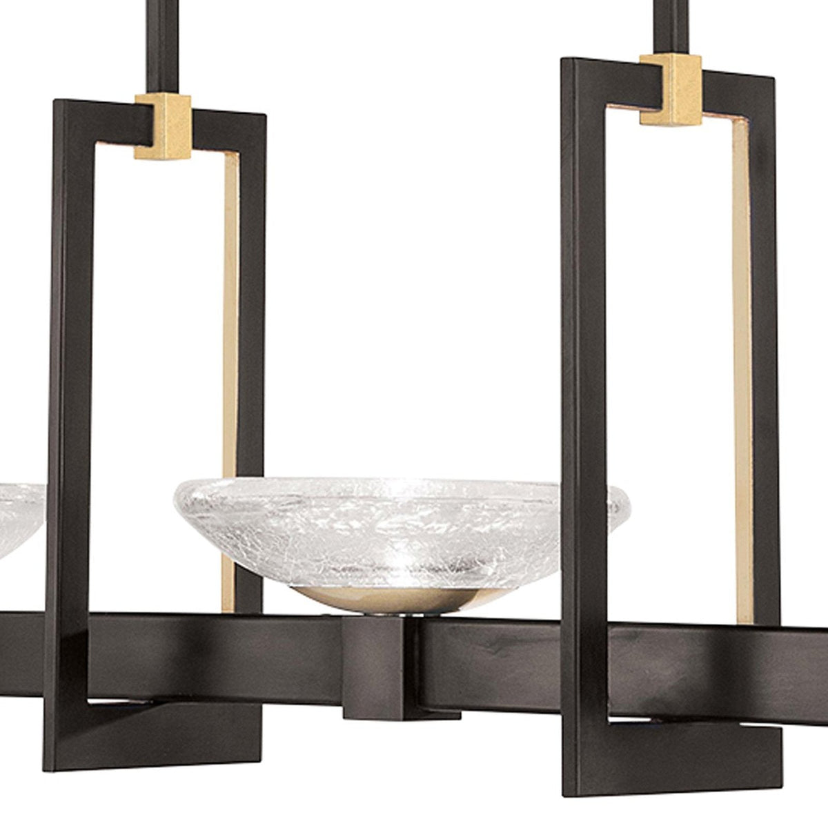 48-Inch Hand-Blown Glass Linear Pendant Light