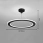 Circular 51–60W LED Ceiling Light / White / Trichromatic light / 410x410mm