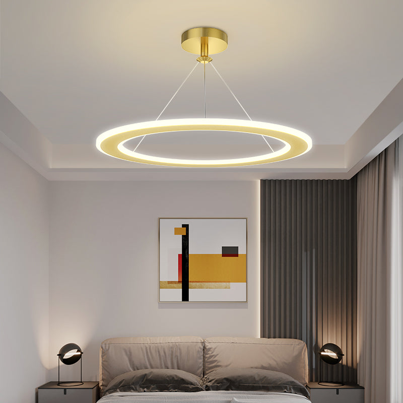 Circular 51–60W LED Ceiling Light / White / Stepless dimming / 410x410mm