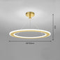 Circular 51–60W LED Ceiling Light / White / Stepless dimming / 520x520mm