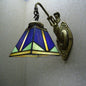 Mediterranean Glass Wrought-Iron Wall Light / Without Light Source / Mermaid Style 2 Heads