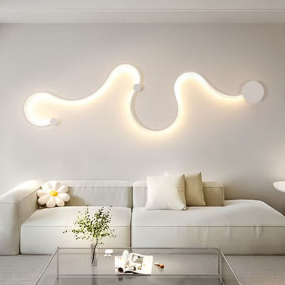 Minimalist Black or White Wall Light / Tricolor Light / Black