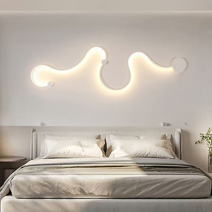Minimalist Black or White Wall Light