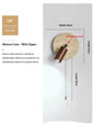 Walnut Wood Marble Wall Light